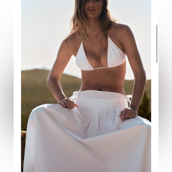 Zara White Maxi Skirt - Picture 6 of 16